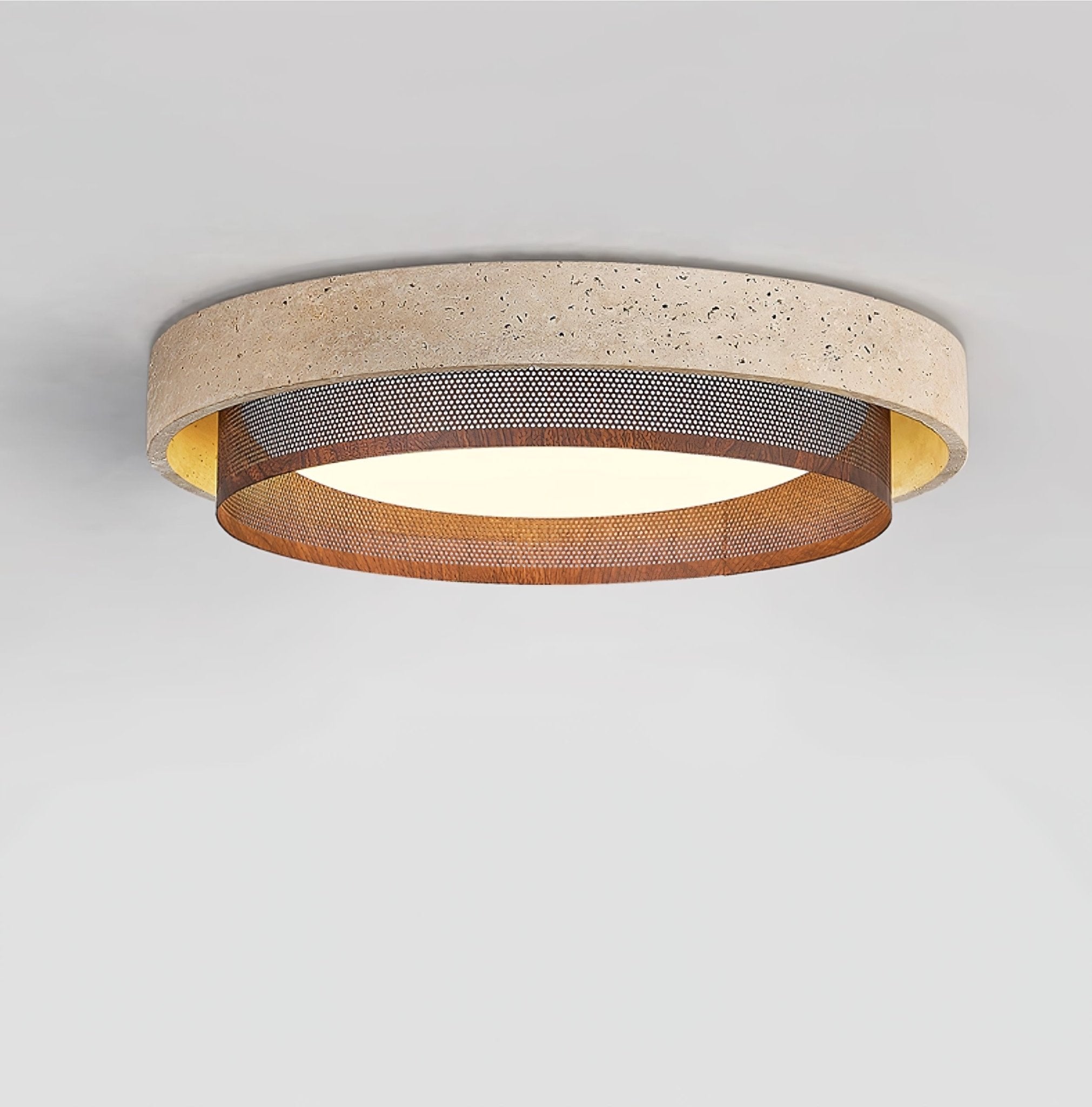 Foagane Natural Stone Ceiling Light