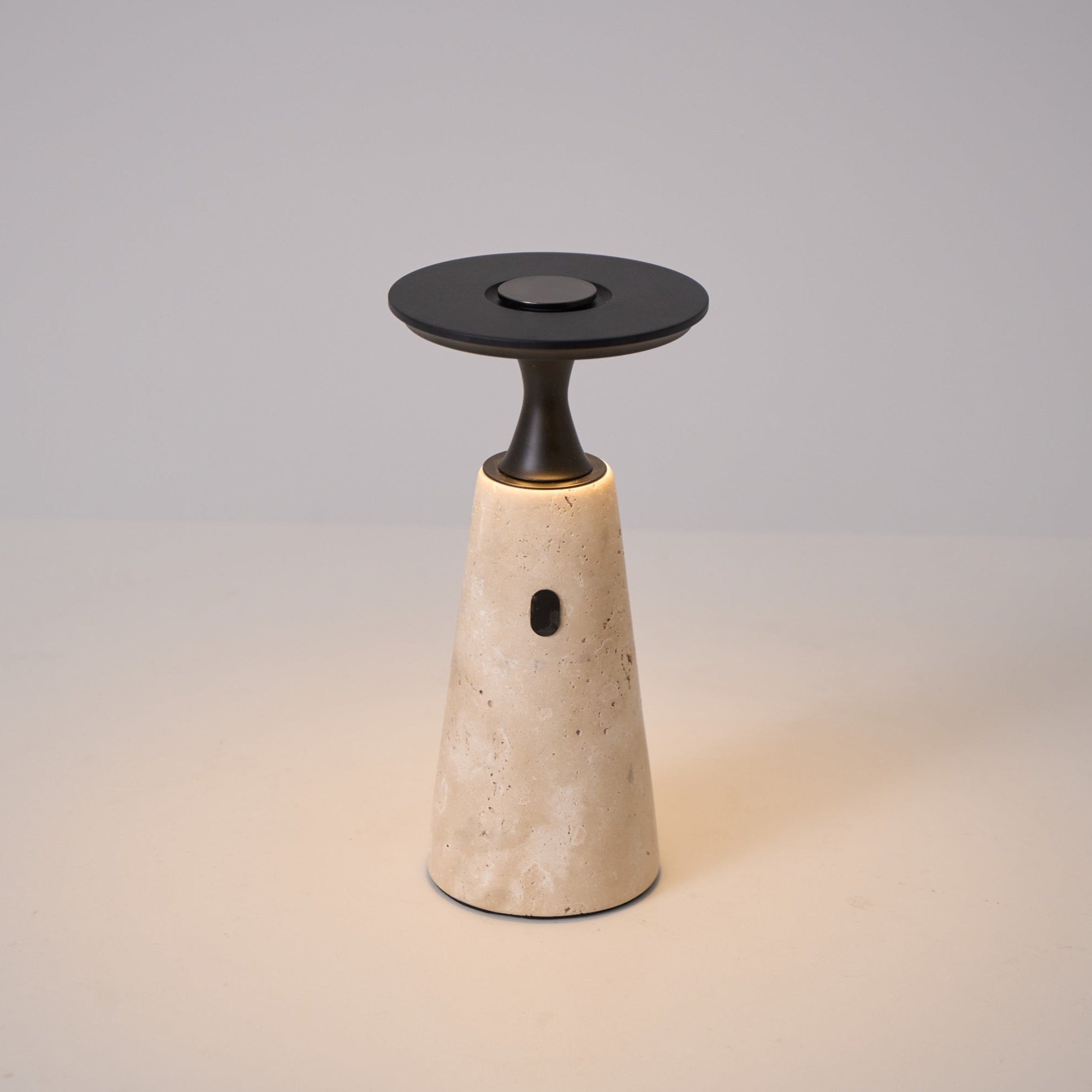Terchas Rechargeable Natural Stone Table Lamp