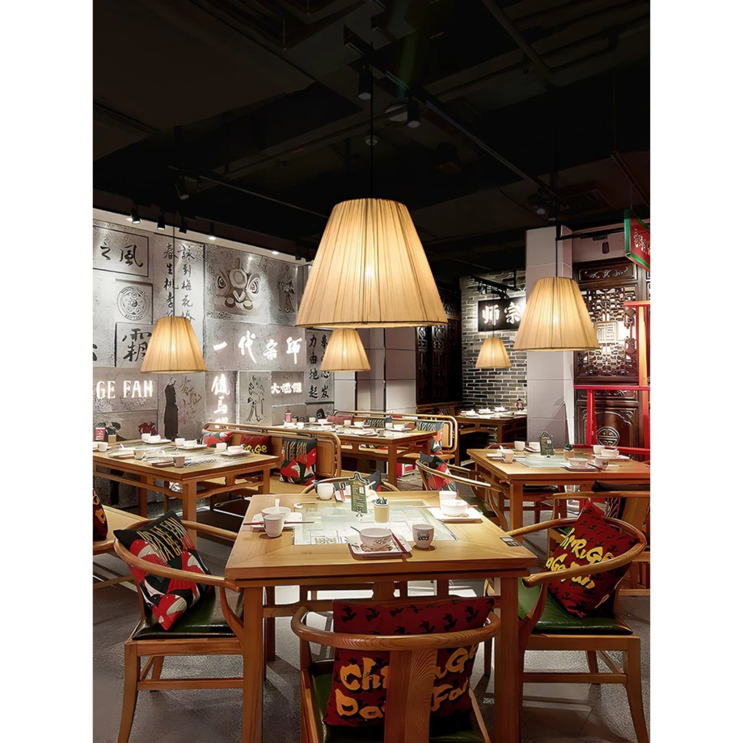 Tentizo Japandi Pendant Light