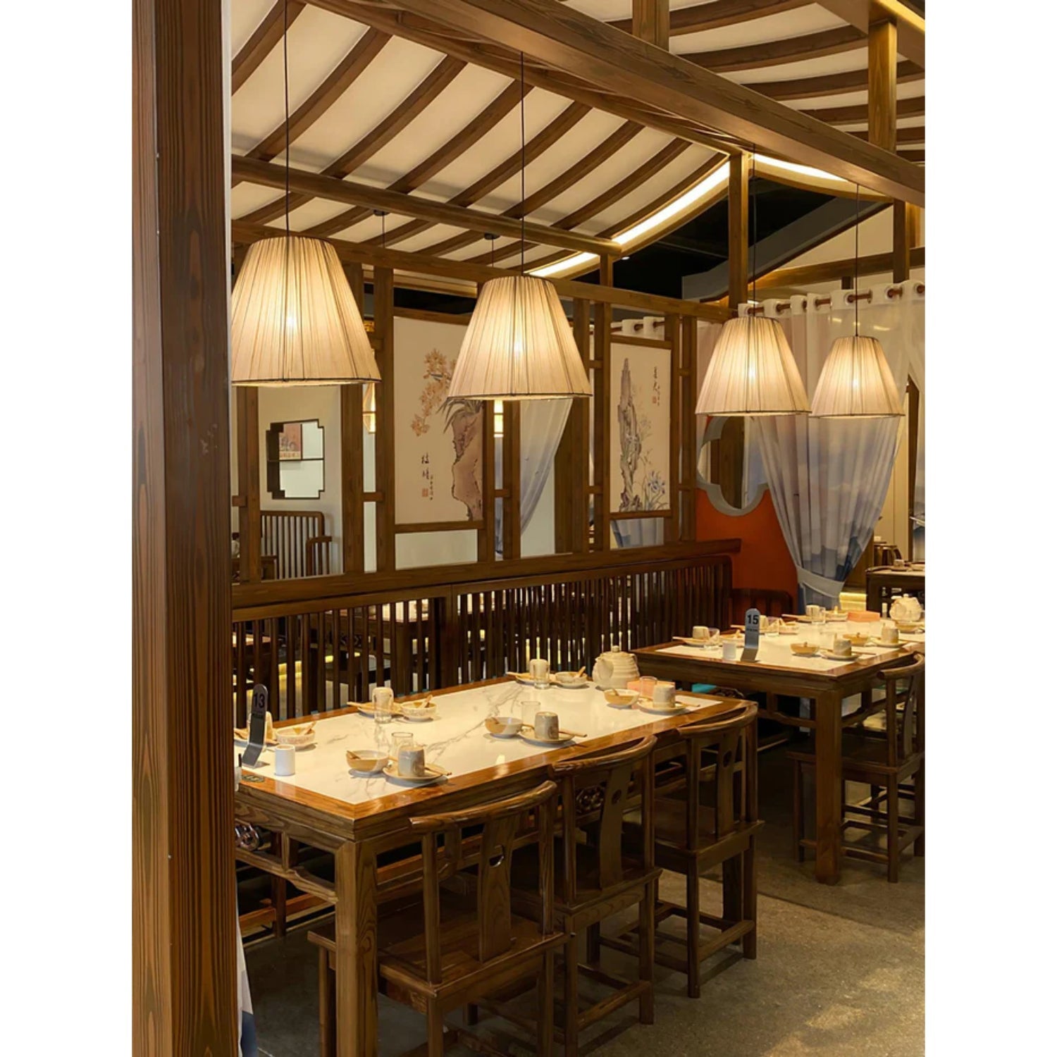 Tentizo Japandi Pendant Light