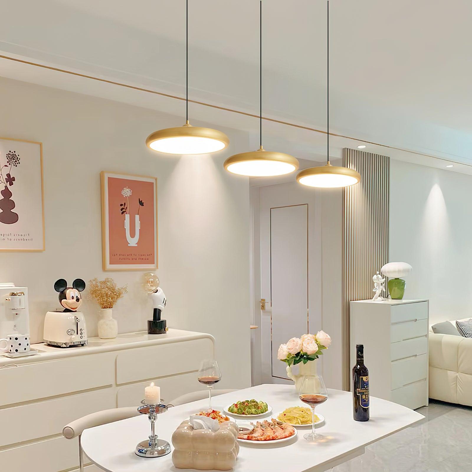 Doza Disc Pendant Light