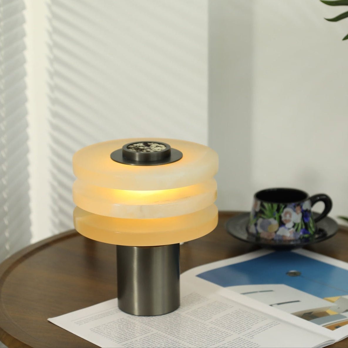 Lebosik Three-Tiered Table Lamp