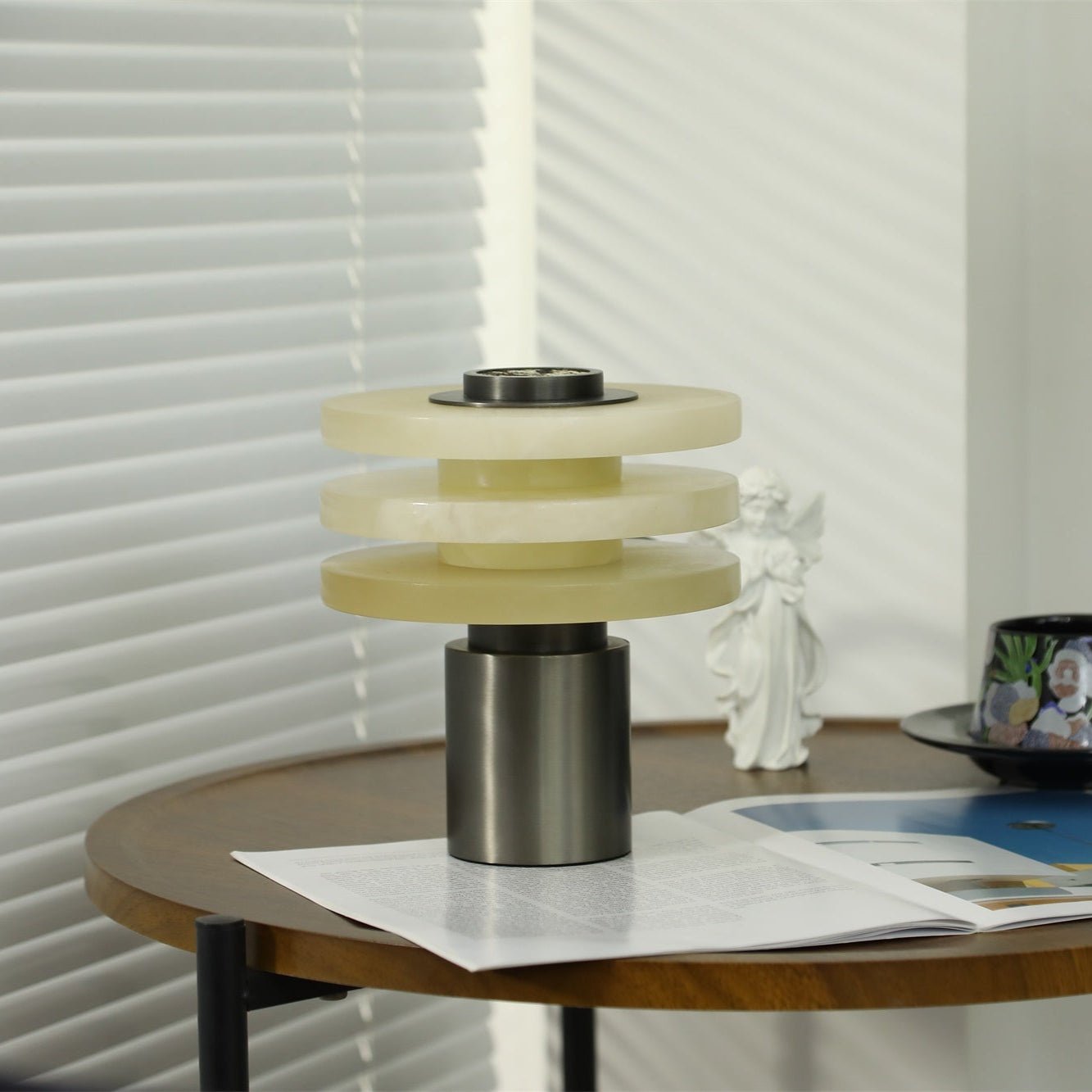 Lebosik Three-Tiered Table Lamp