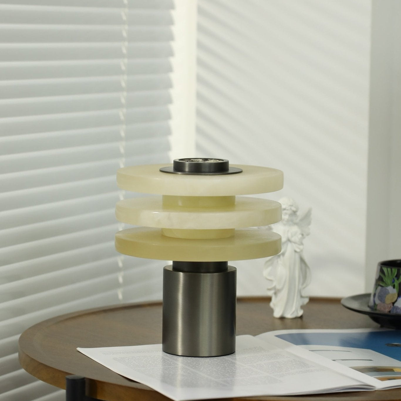 Lebosik Three-Tiered Table Lamp