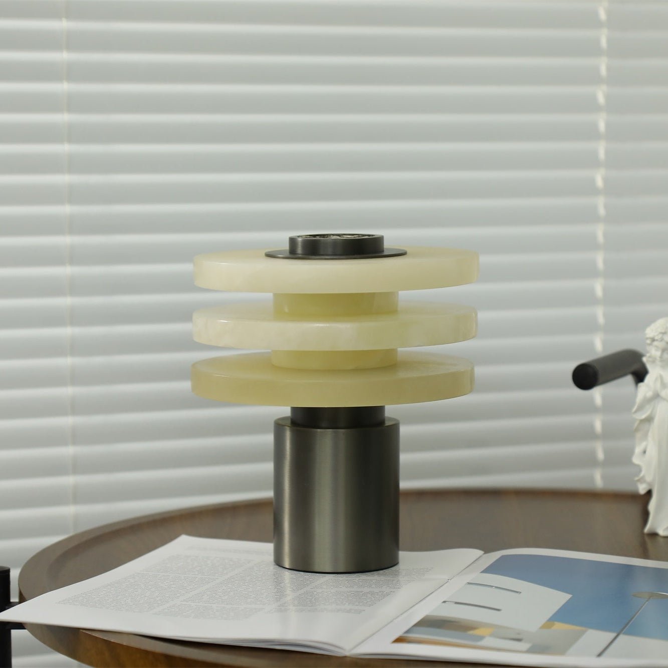 Lebosik Three-Tiered Table Lamp