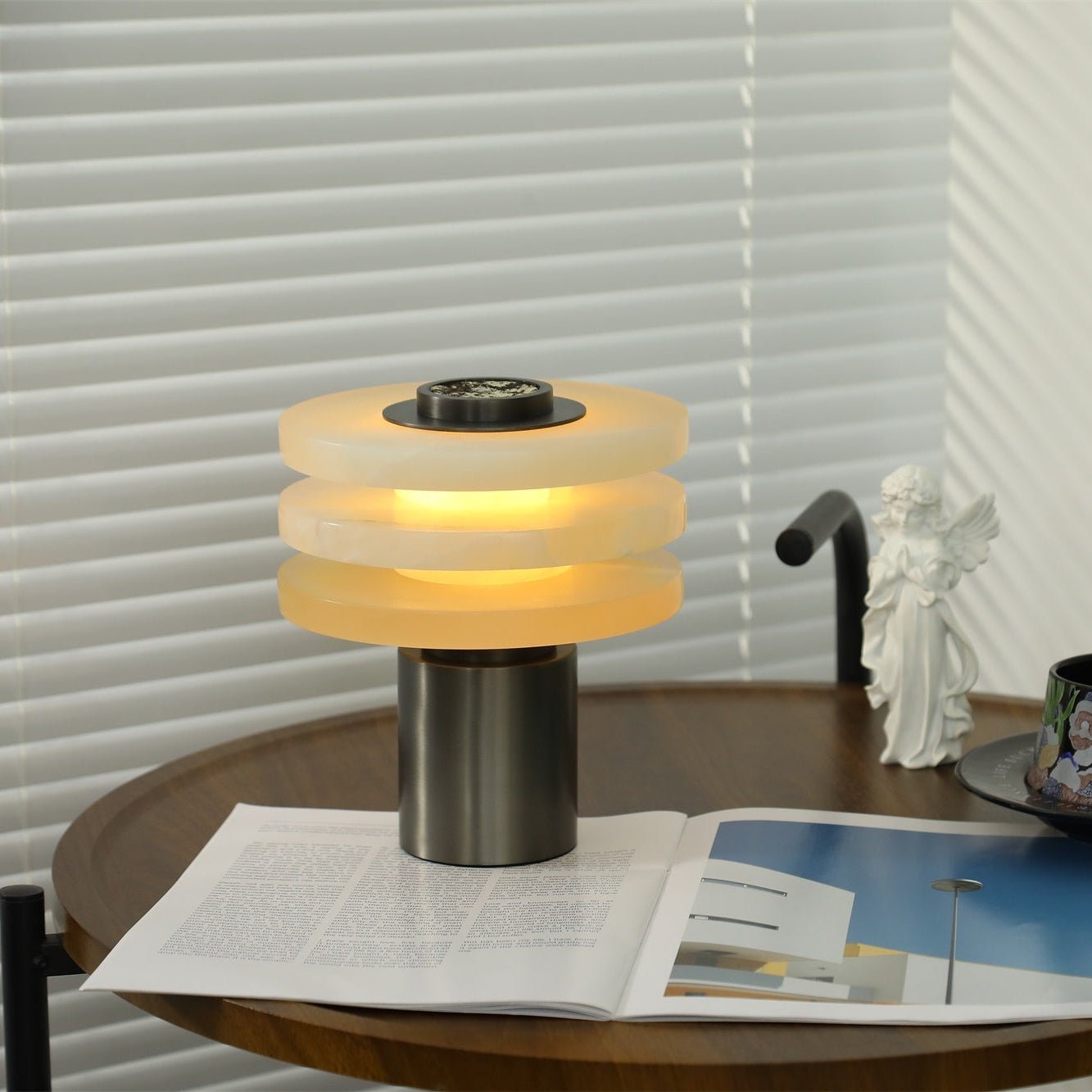Lebosik Three-Tiered Table Lamp