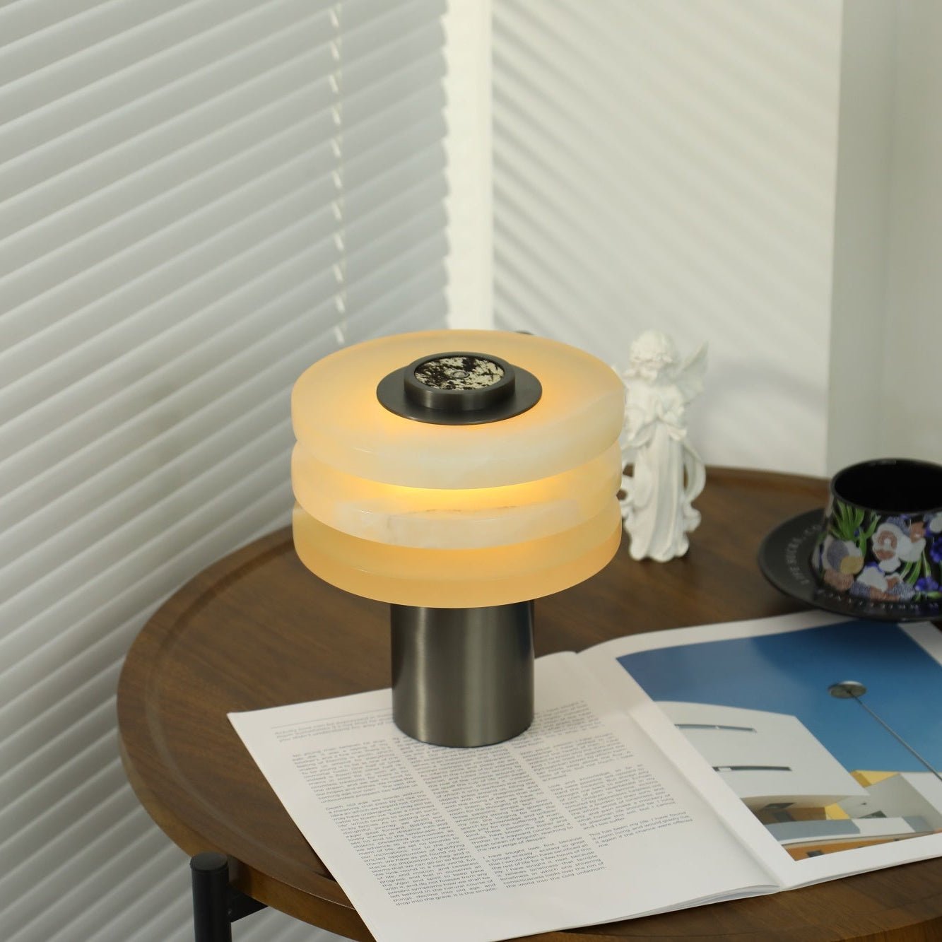 Lebosik Three-Tiered Table Lamp