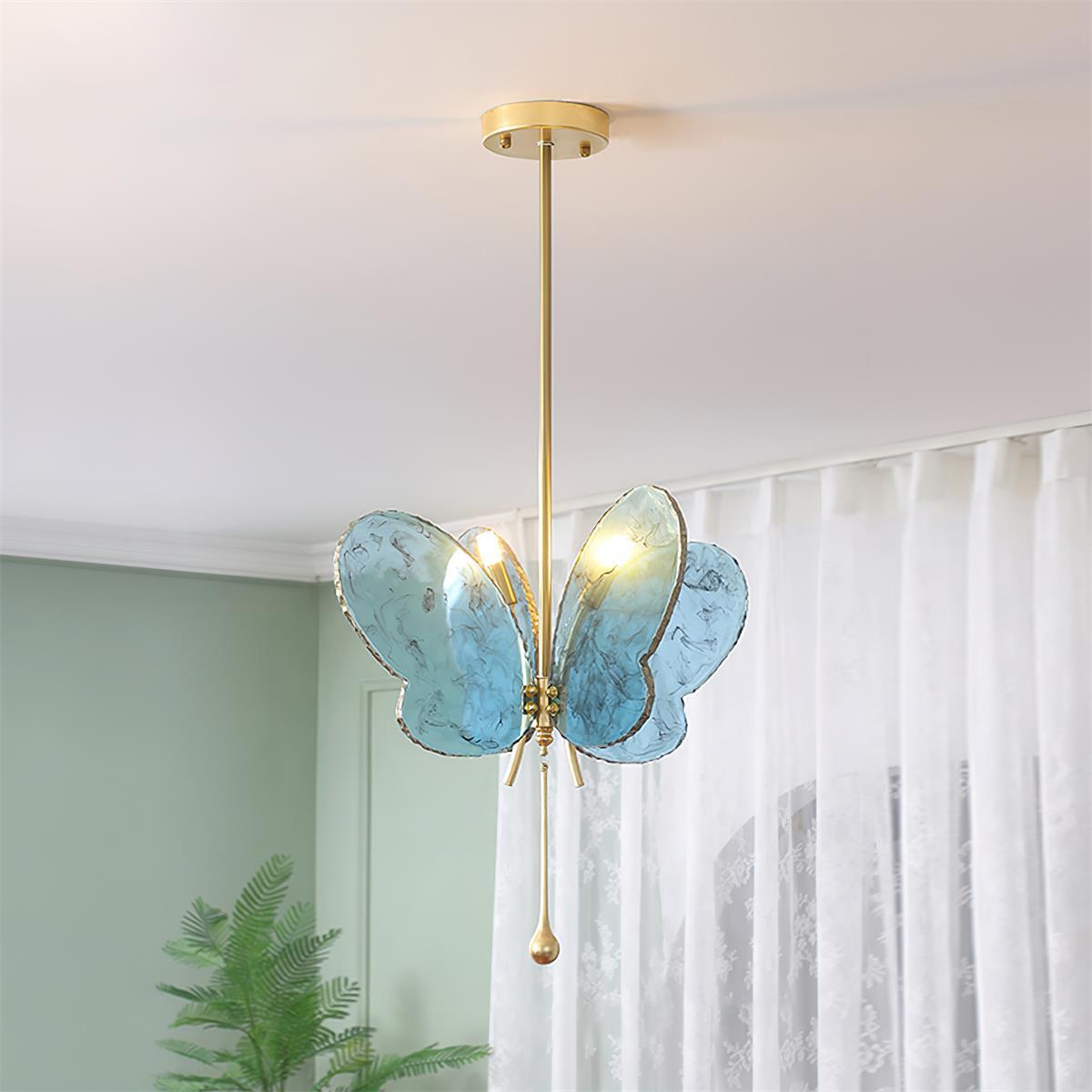 Tiffany Butterfly Pendant Light