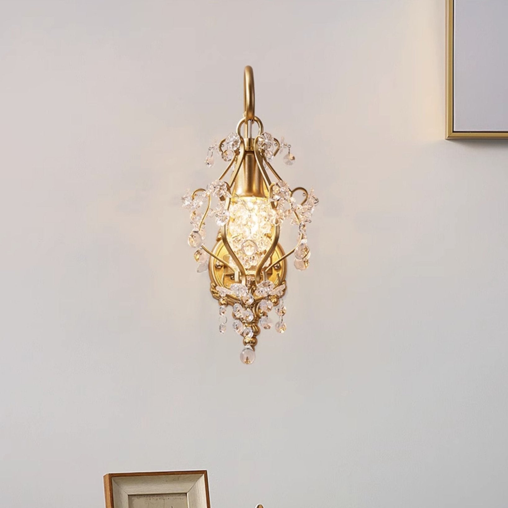 Tevo Crystal Wall Light