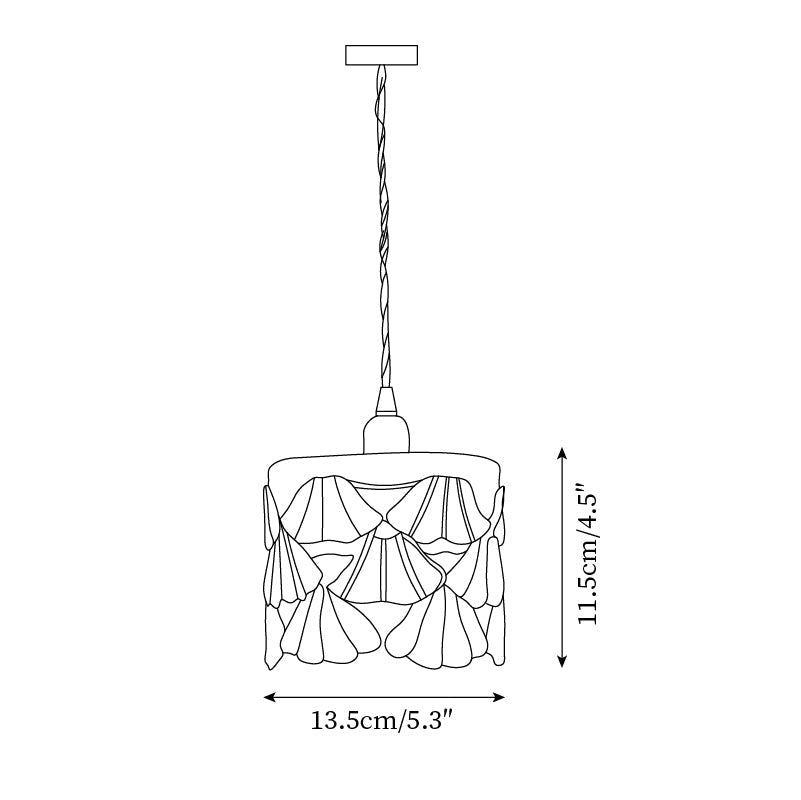 Tiza Tiffany Pendant Light