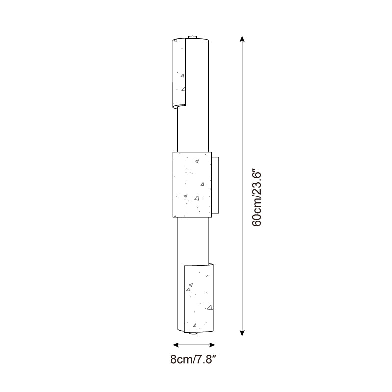 Kelmos Natural Stone Wall Light