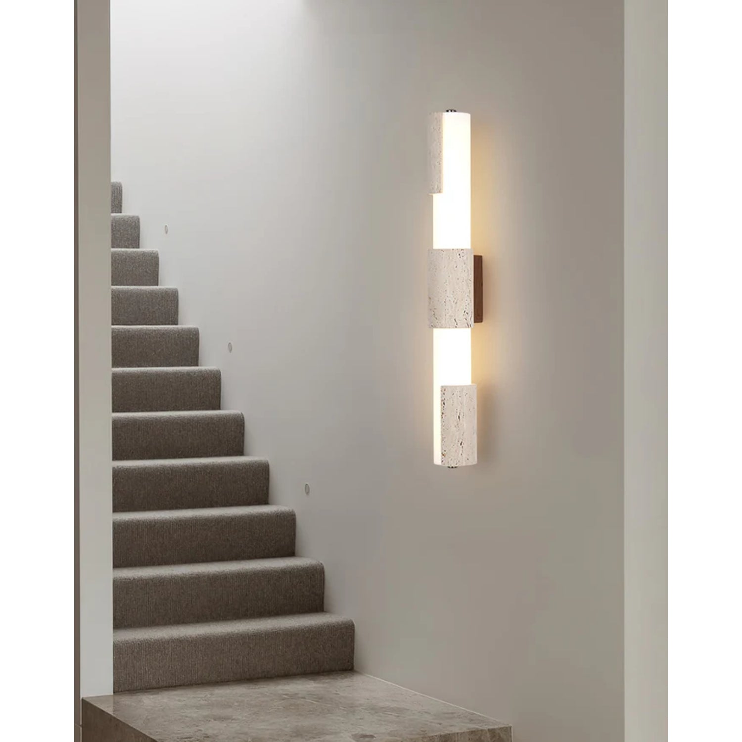 Kelmos Natural Stone Wall Light