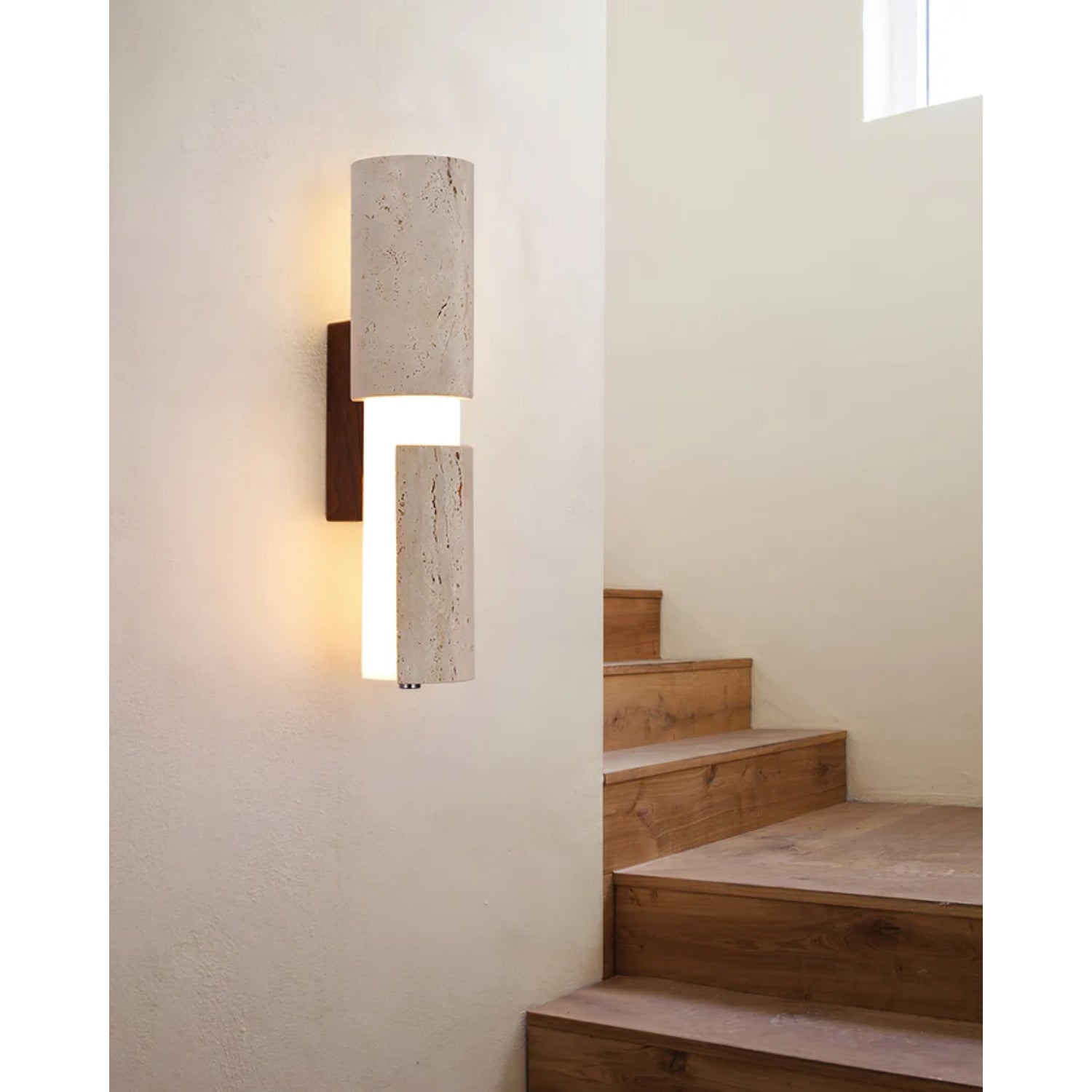 Kelmos Natural Stone Wall Light
