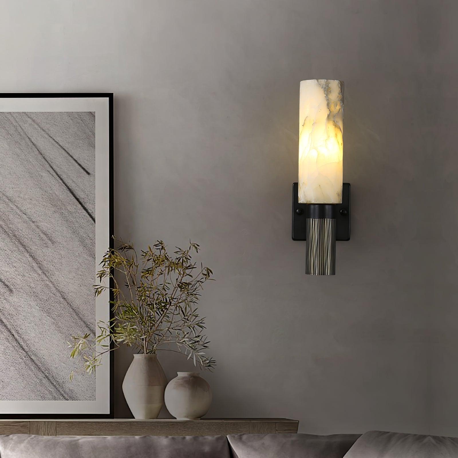 Tinlezo Alabaster Wall Light
