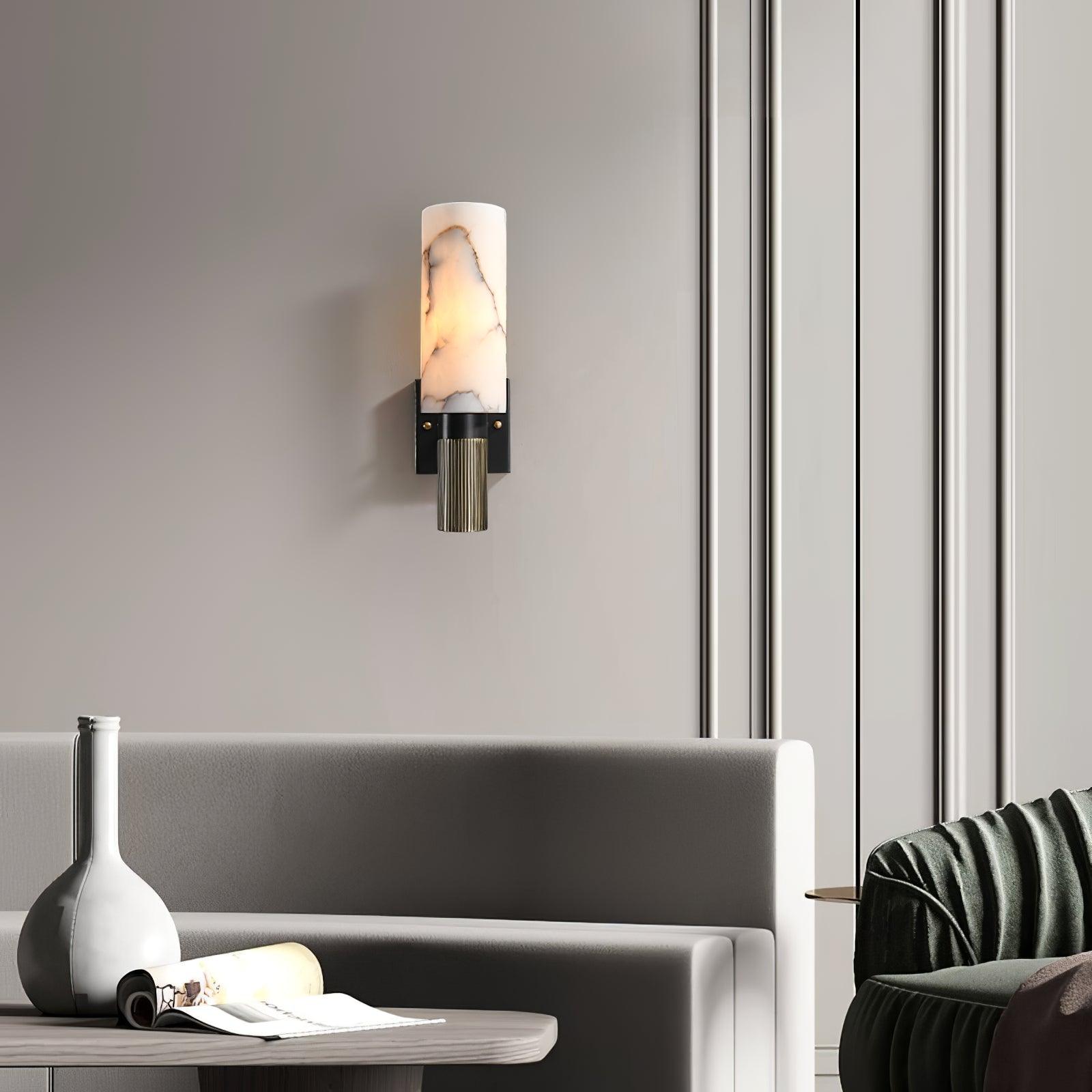 Tinlezo Alabaster Wall Light