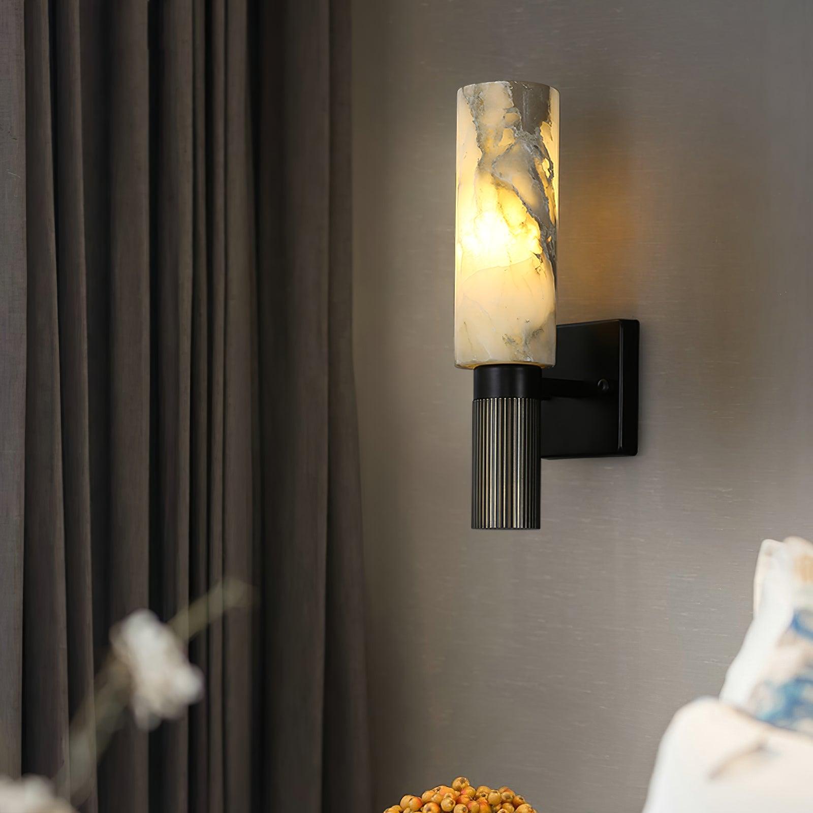 Tinlezo Alabaster Wall Light