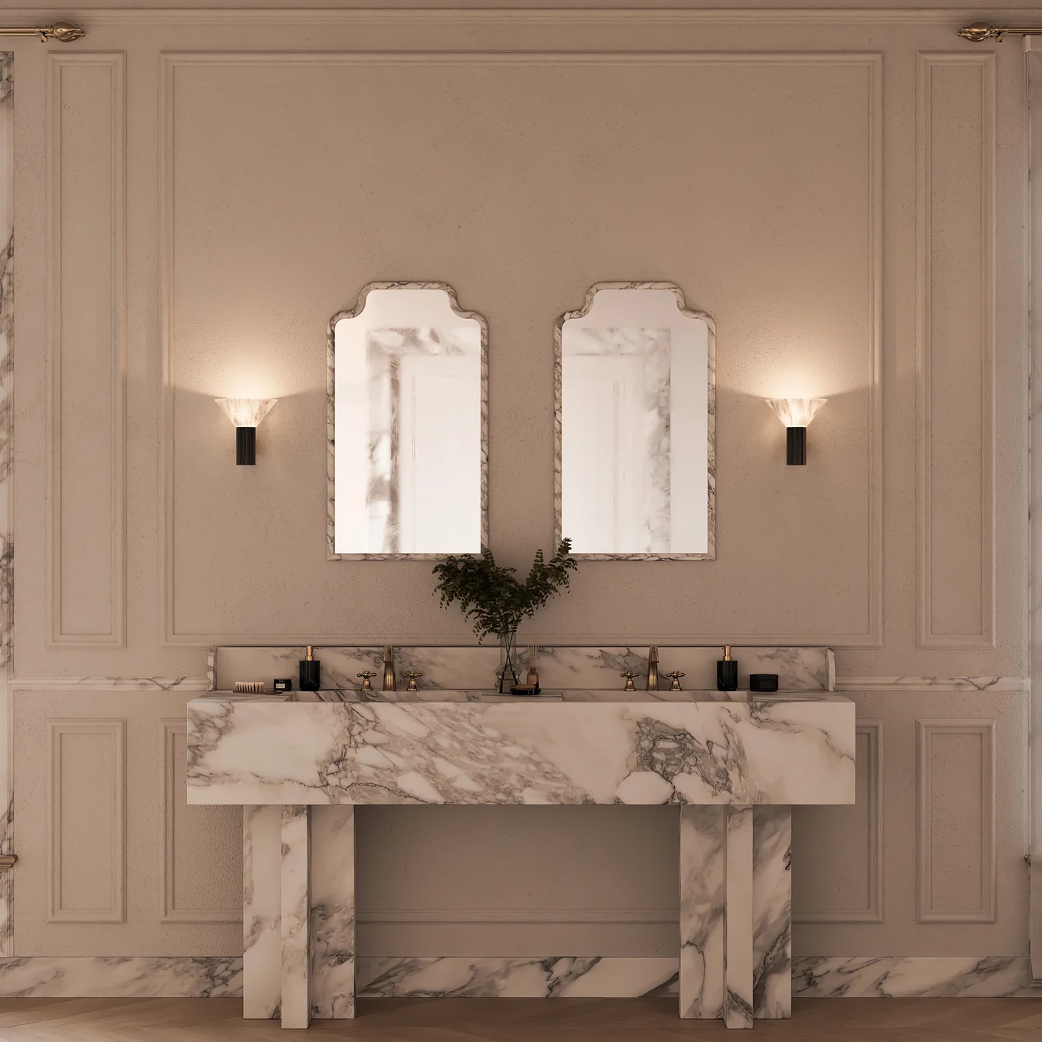 Atello Alabaster Wall Light