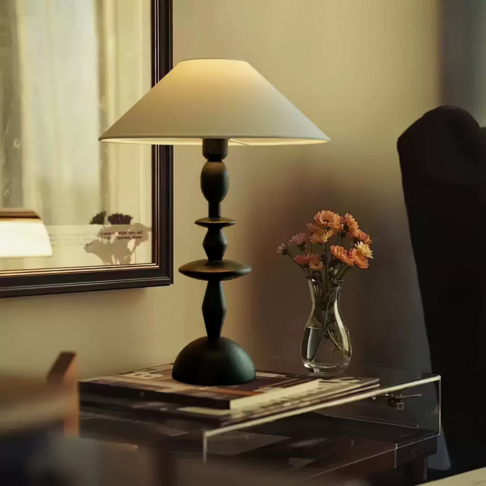 Torento Wooden Table Lamp