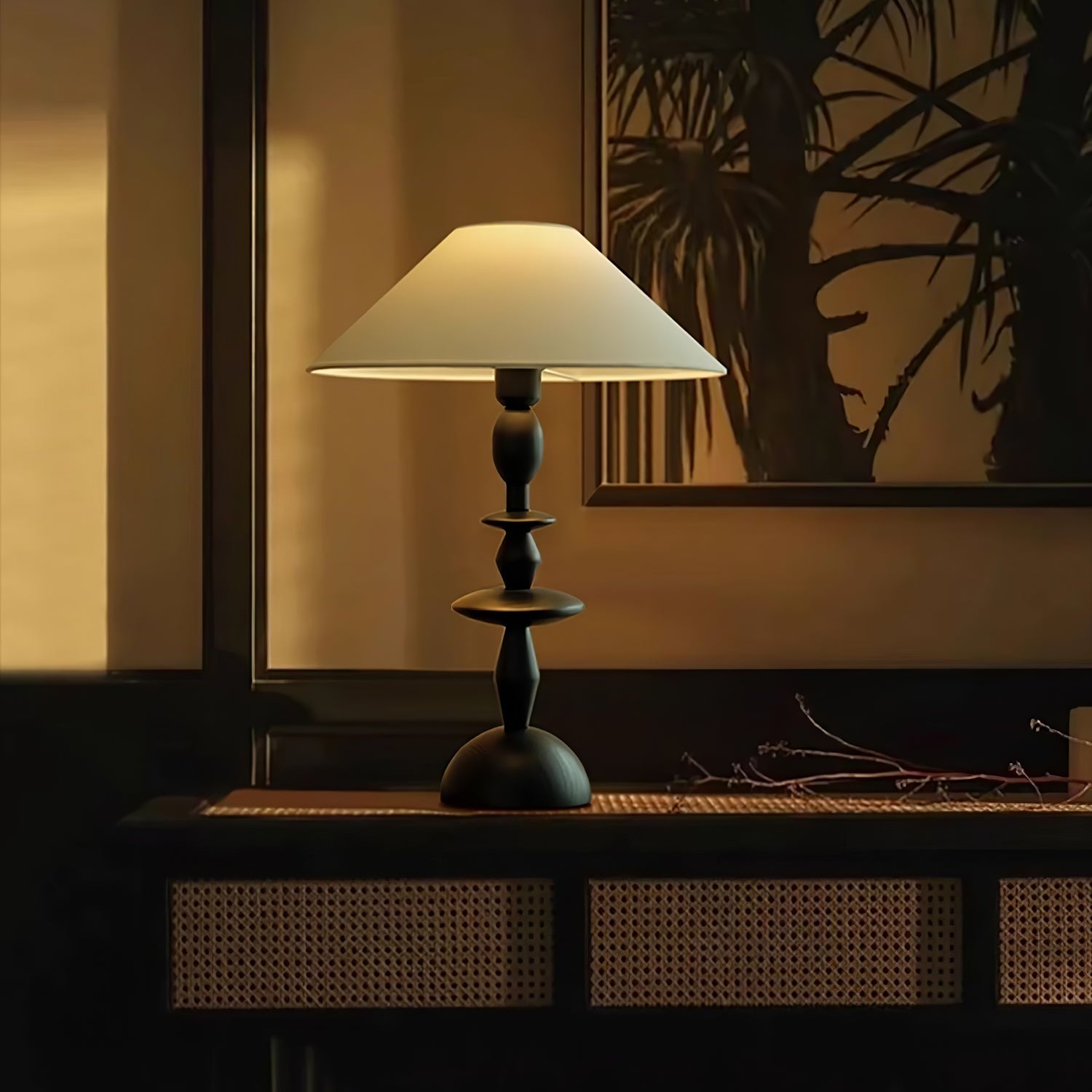 Torento Wooden Table Lamp