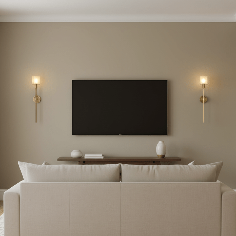 Macie Alabaster Wall Light