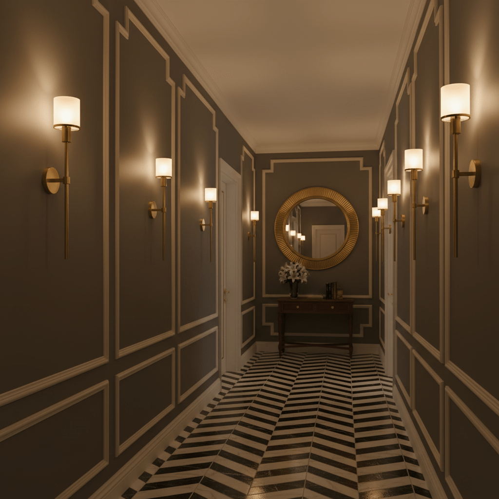 Macie Alabaster Wall Light