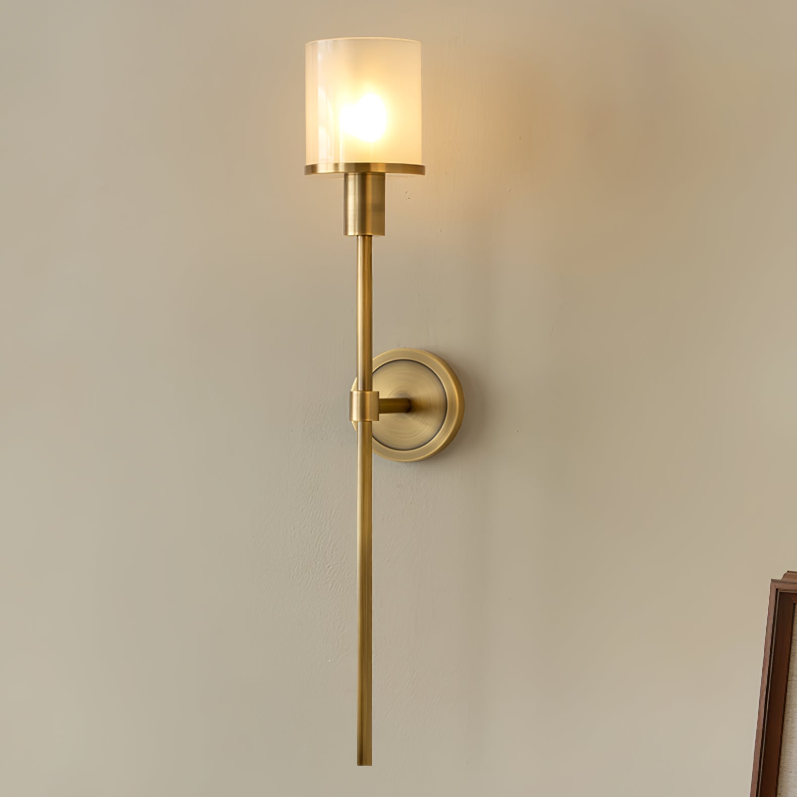 Macie Alabaster Wall Light