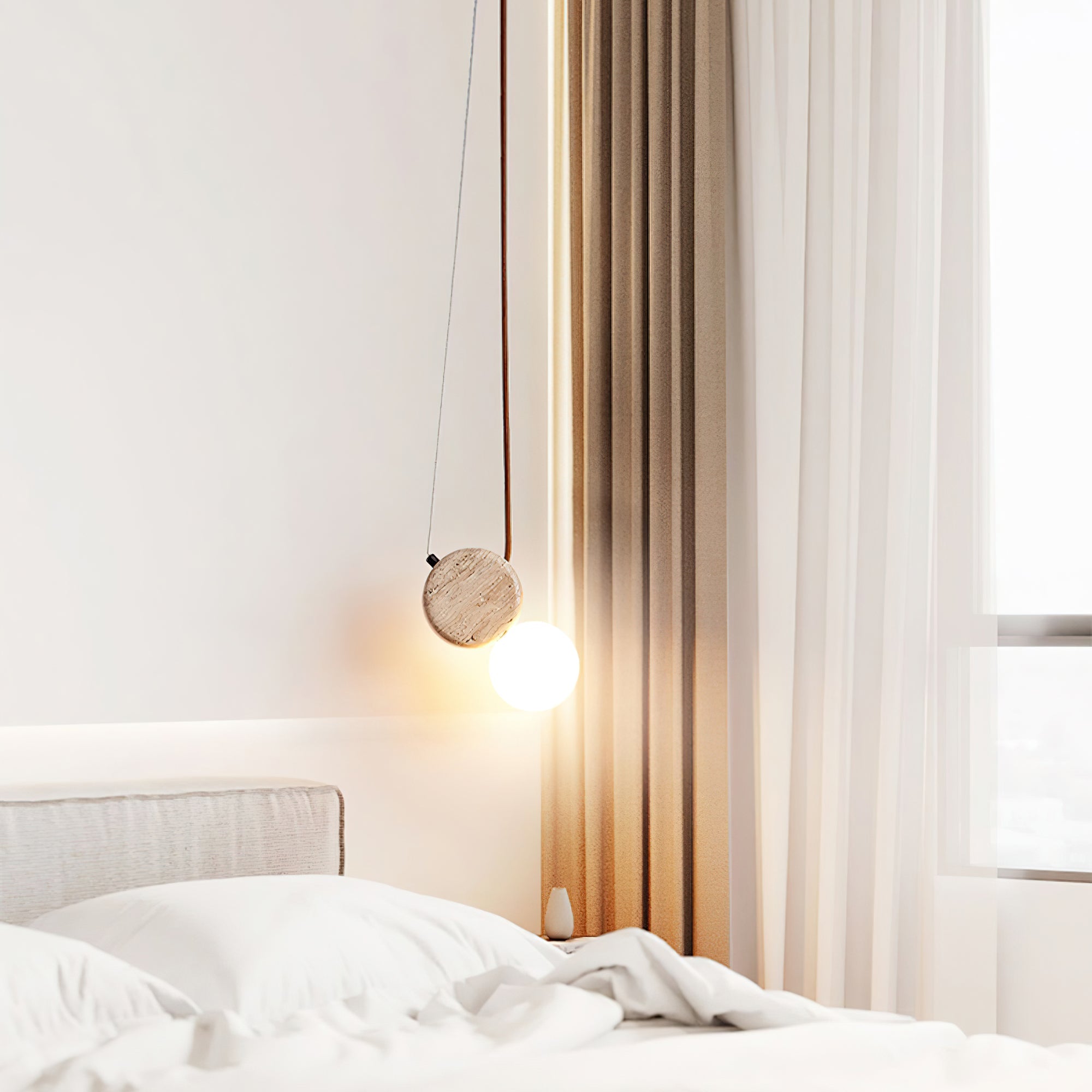 Tremiza Travertine Pendant Light