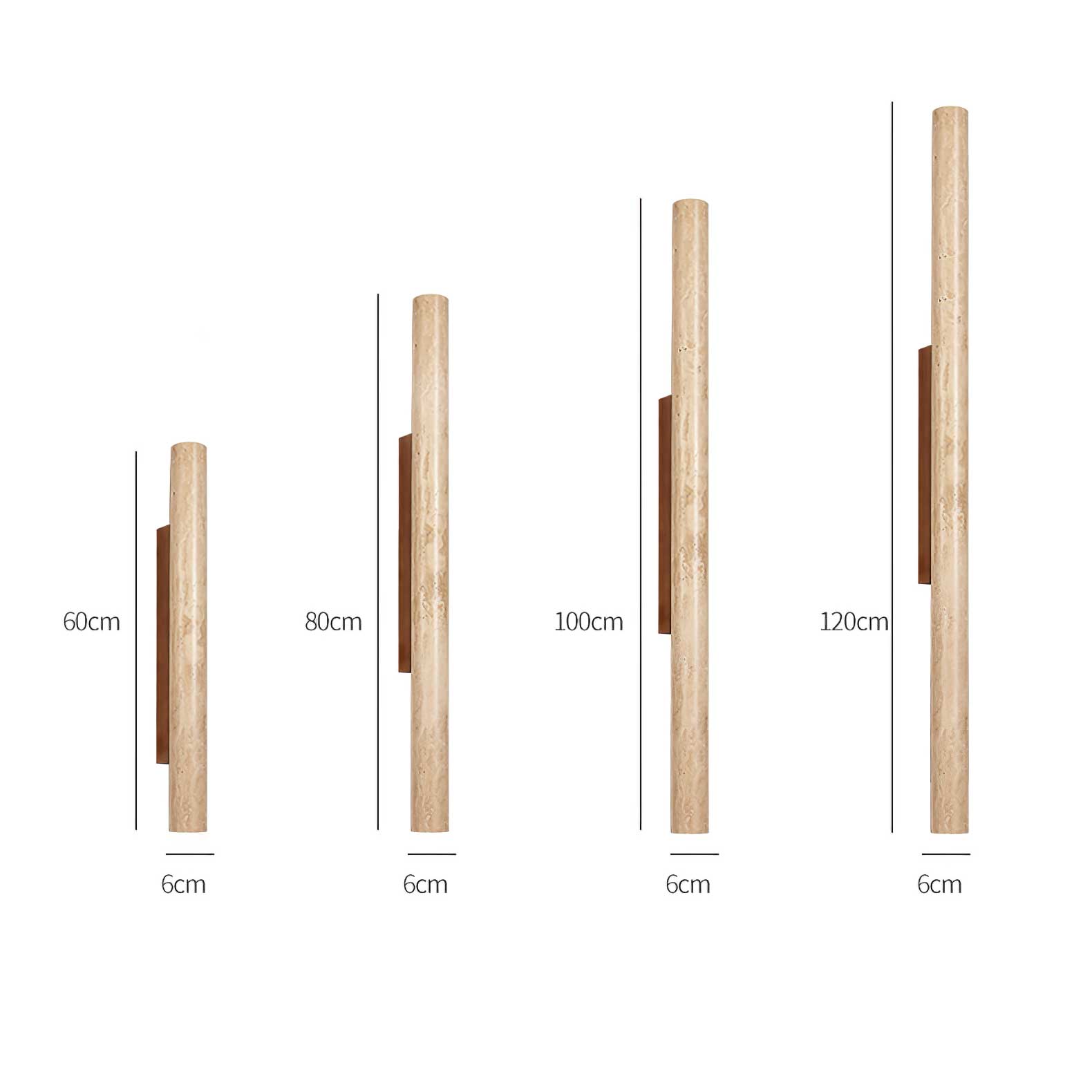 Trim Natural Stone Wall Light