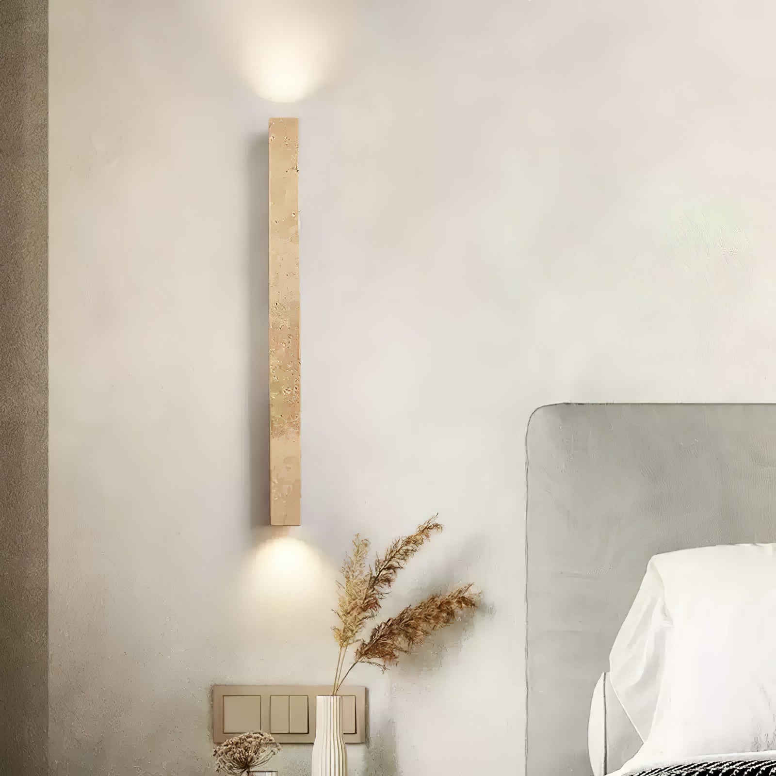 Trim Natural Stone Wall Light