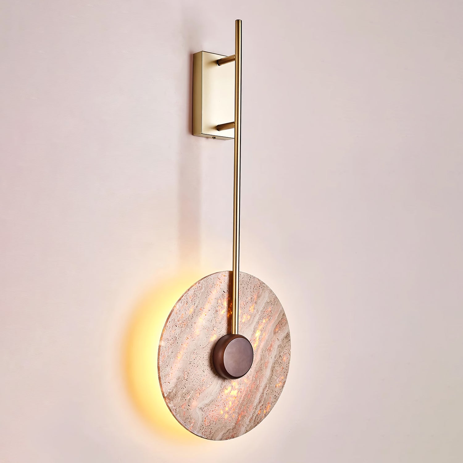 Mofis Travertine Wall Light