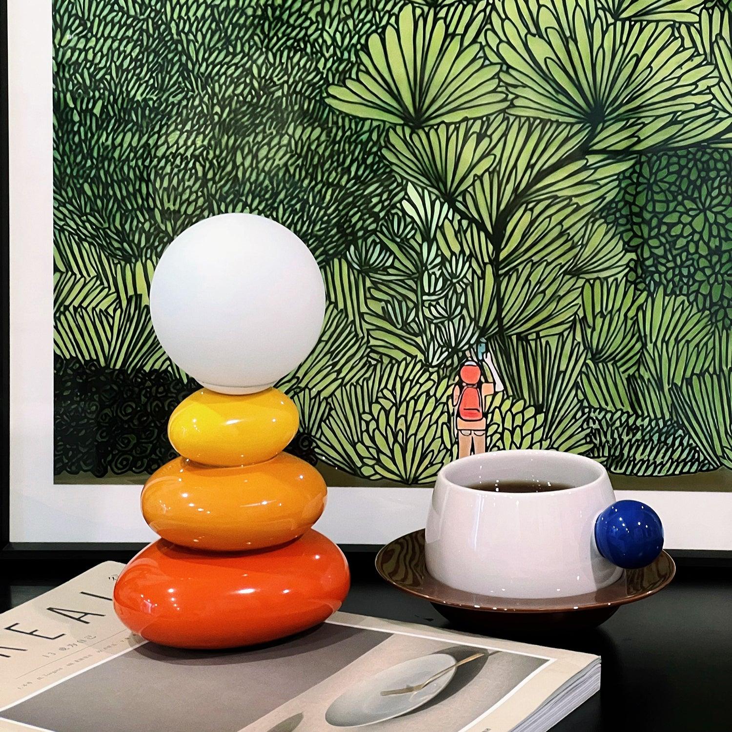 Molzor Stacked Table Lamp