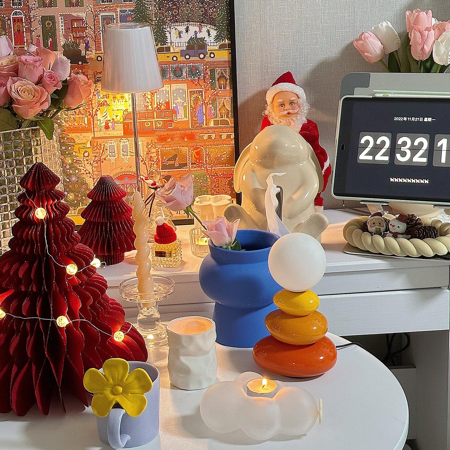 Molzor Stacked Table Lamp