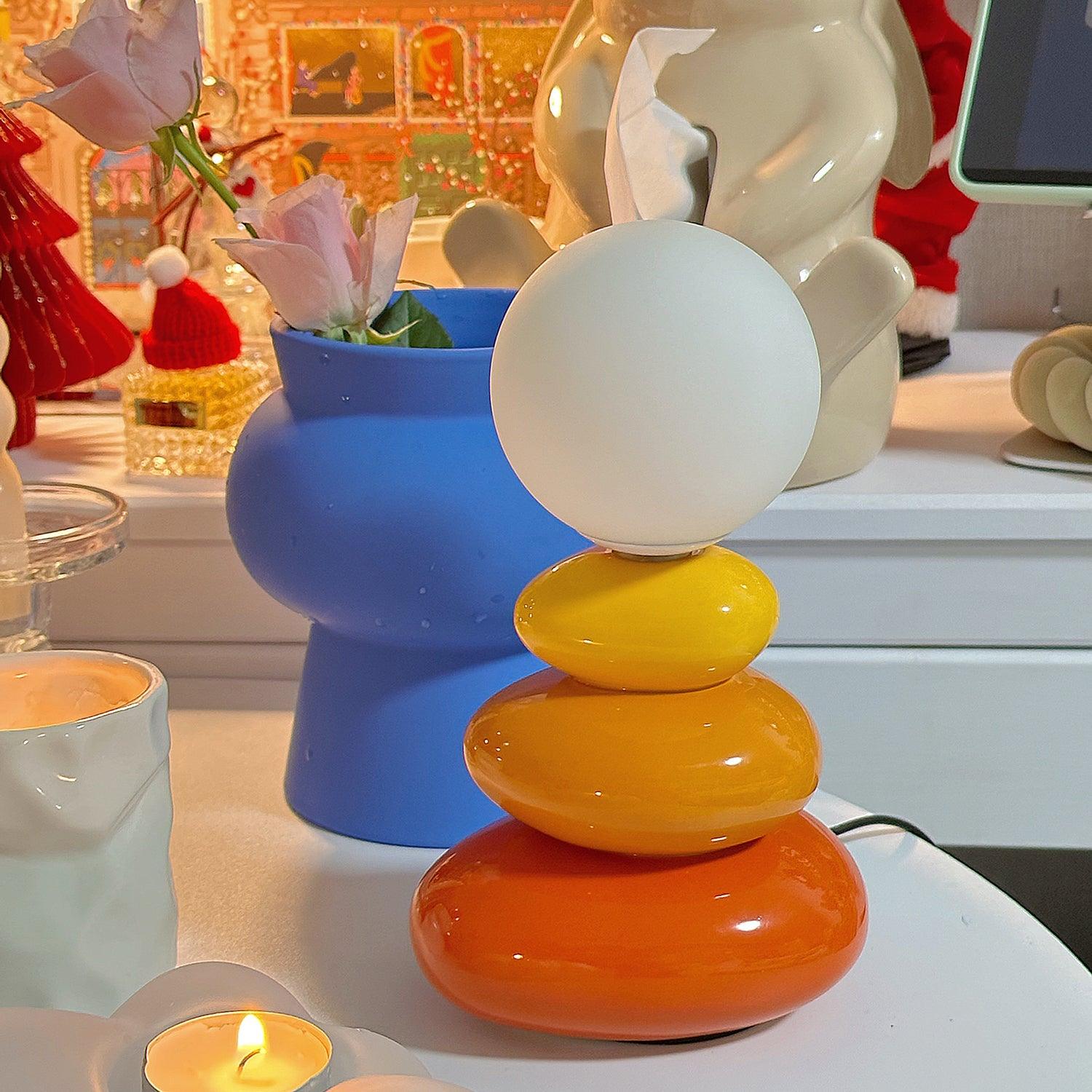 Molzor Stacked Table Lamp