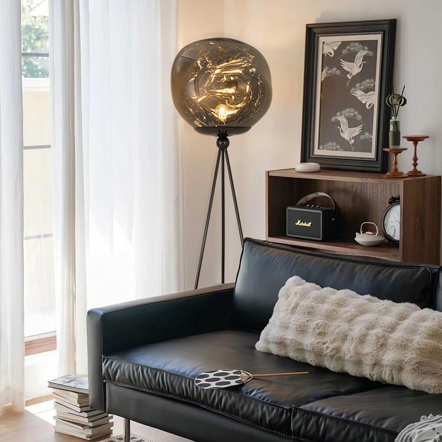 Syrlion Orb Tripod Floor Lamp