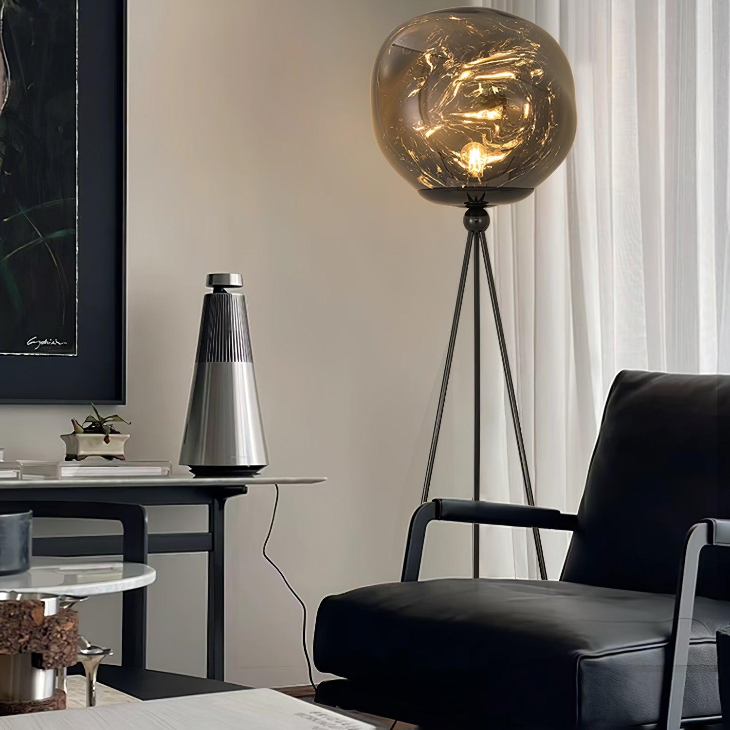 Syrlion Orb Tripod Floor Lamp