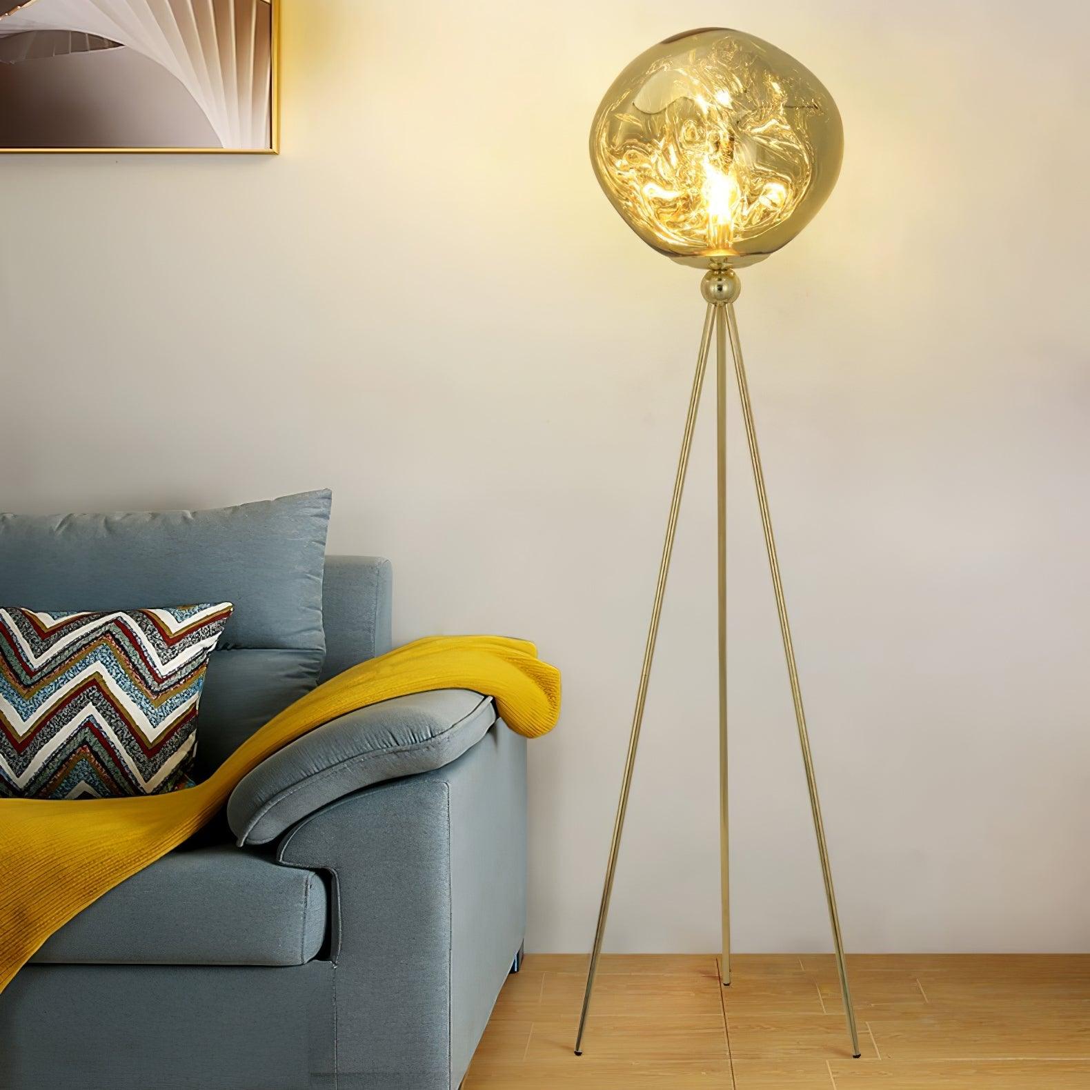 Syrlion Orb Tripod Floor Lamp