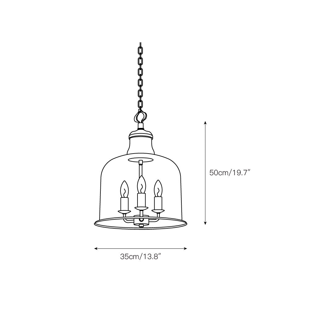 Reyelle Bell Pendant Light