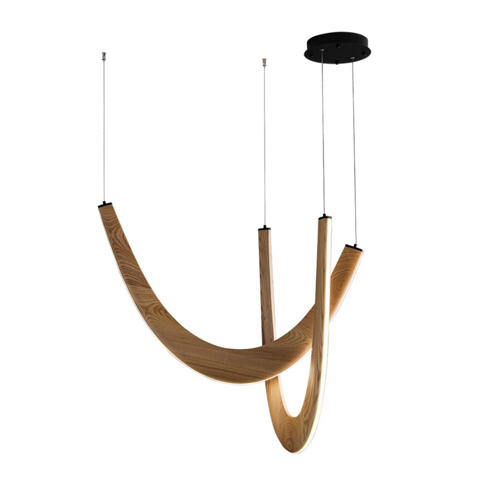 Layn U Shape Wooden Pendant Light