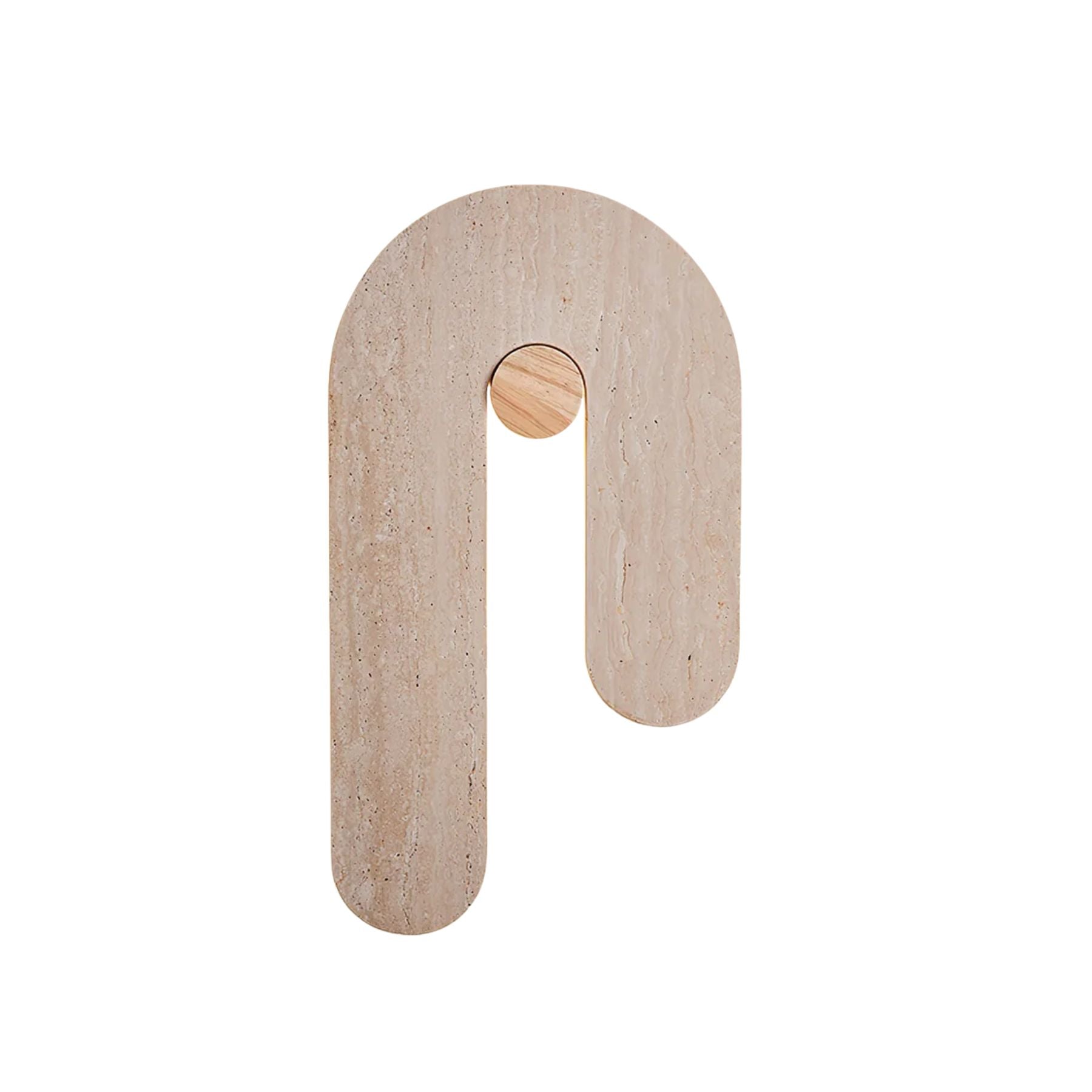 Voa U Shape Natural Stone Wall Light