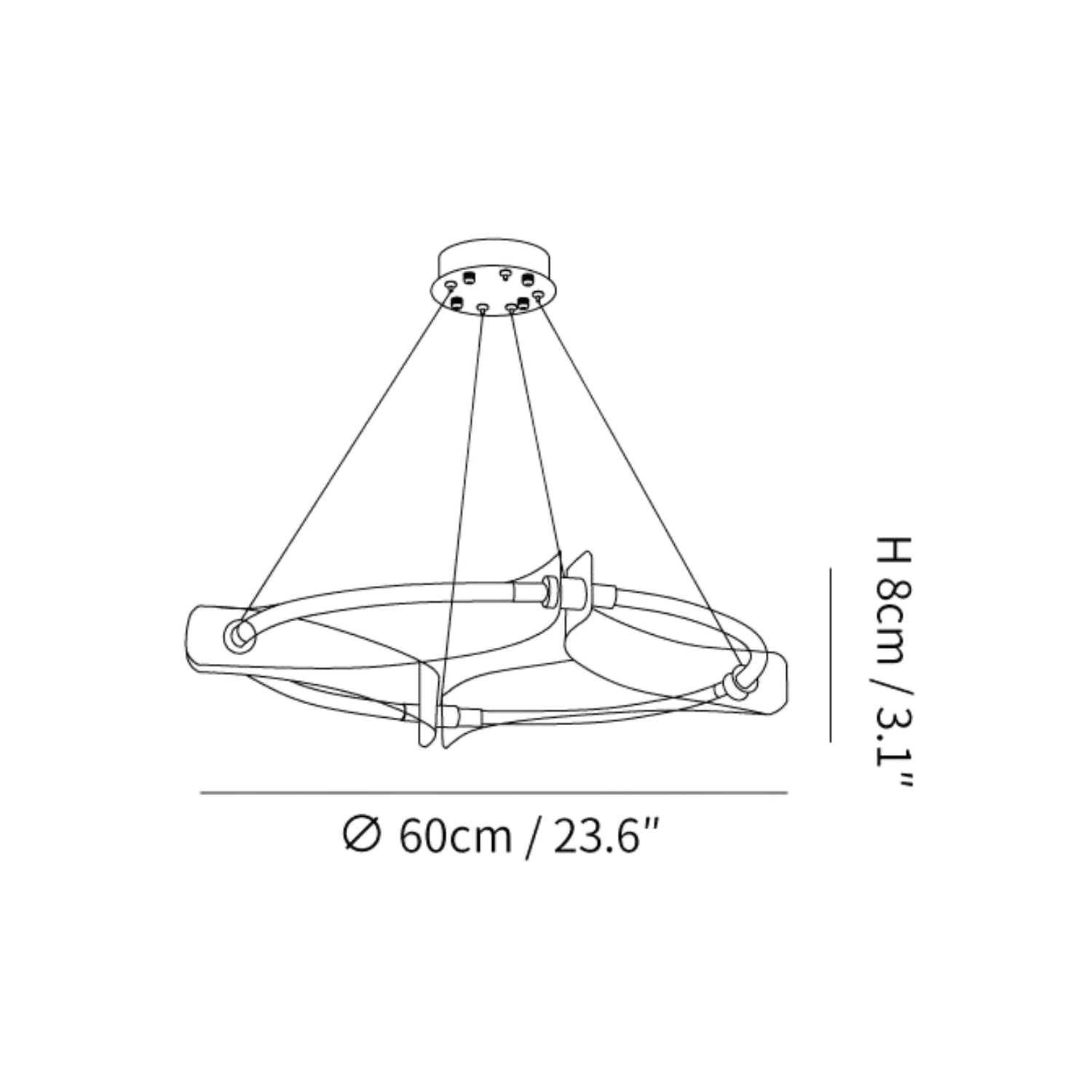 Polemman Pendant Light