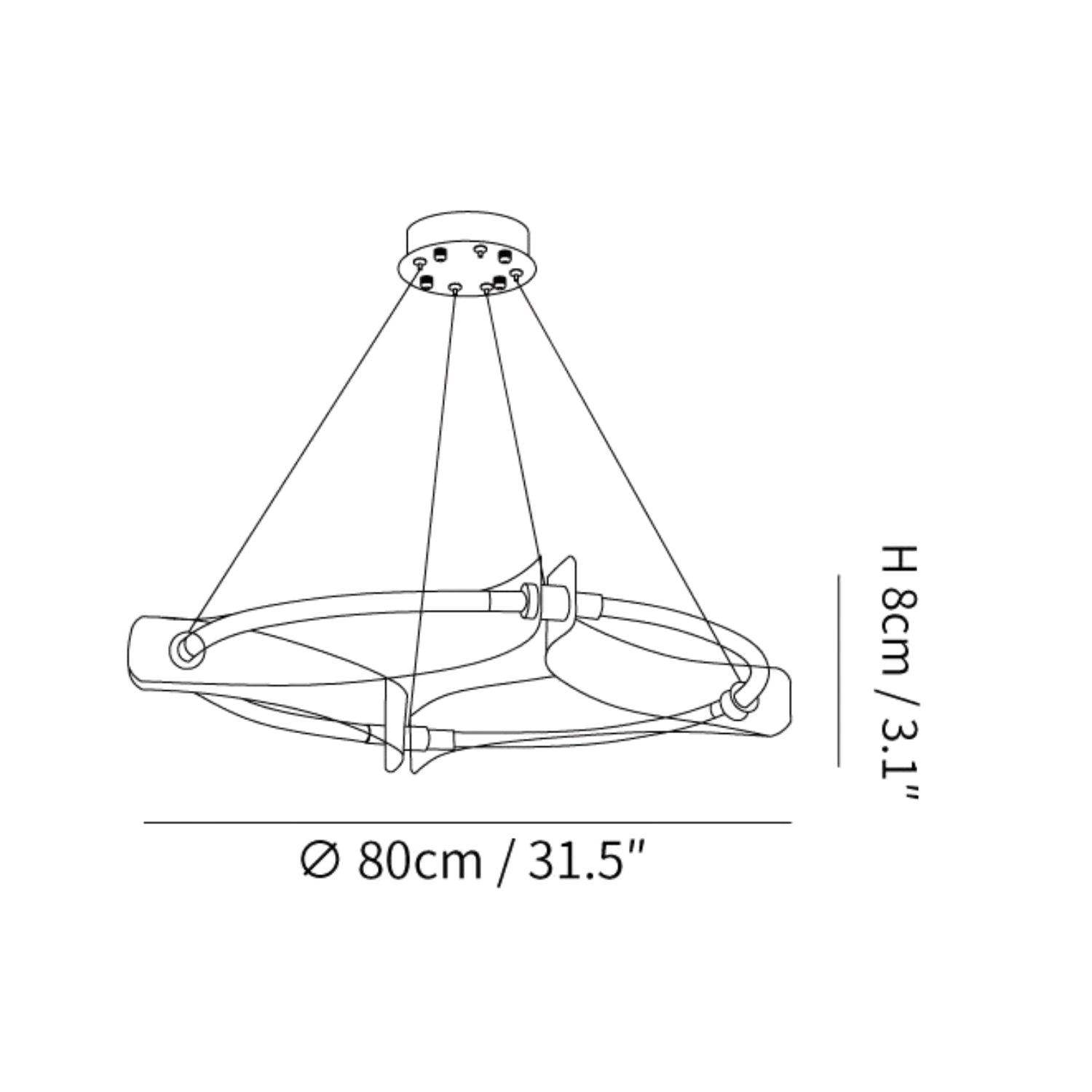 Polemman Pendant Light