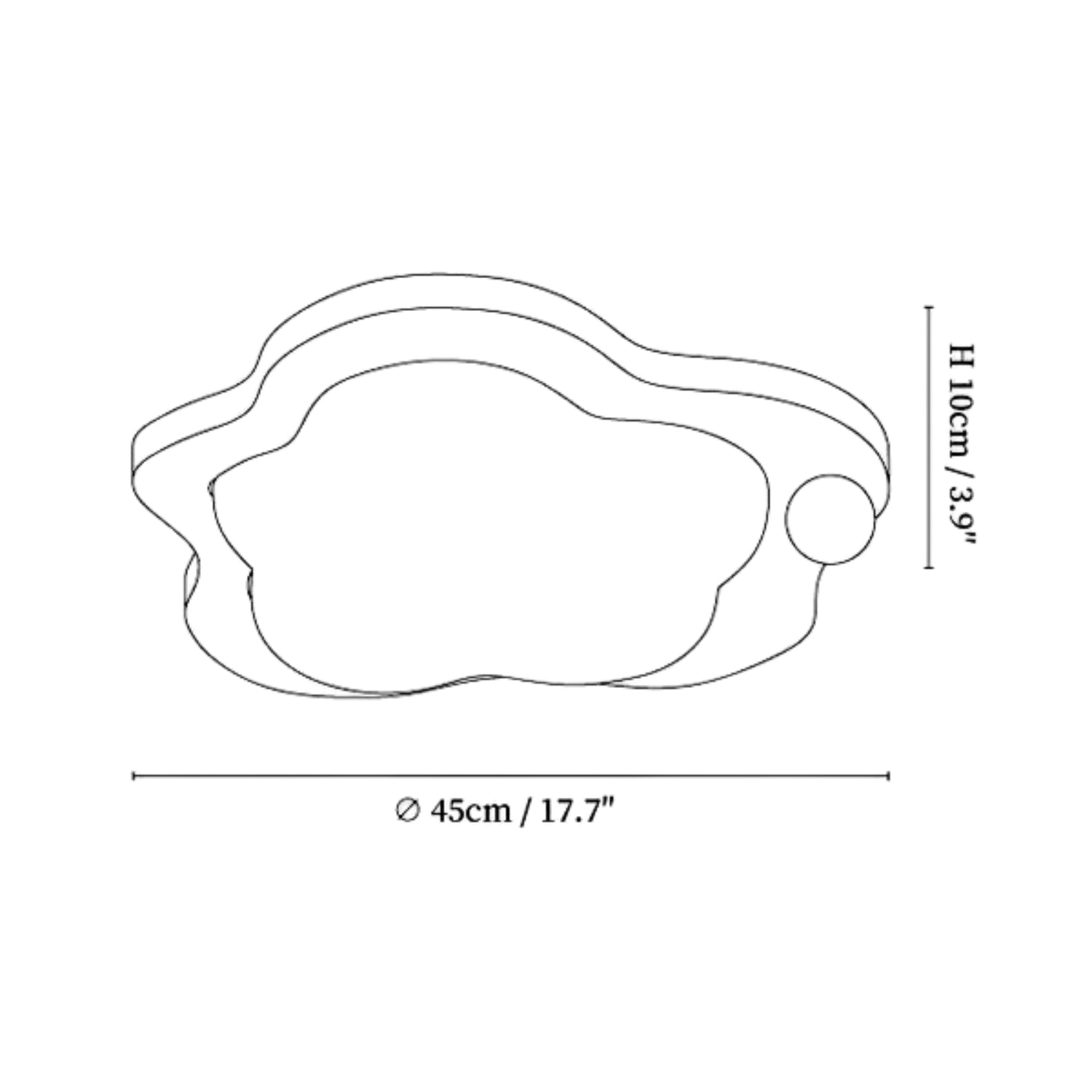 Colfezza Ceiling Light