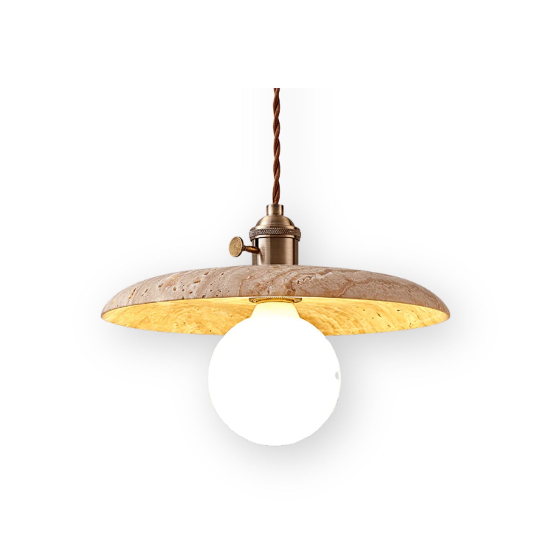 Ralimzo Natural Stone Pendant Light
