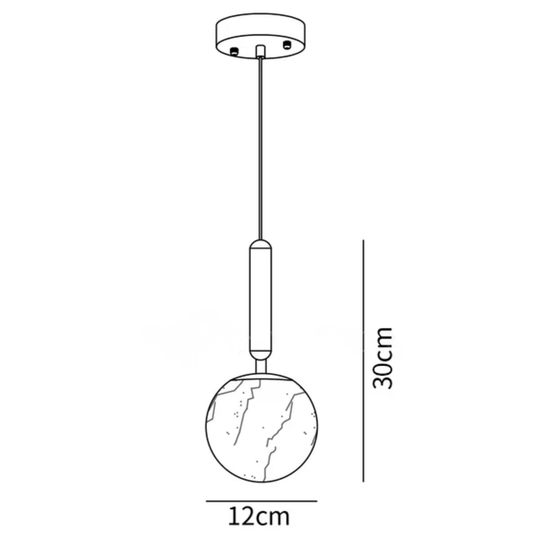 Baselo Alabaster Pendant Light