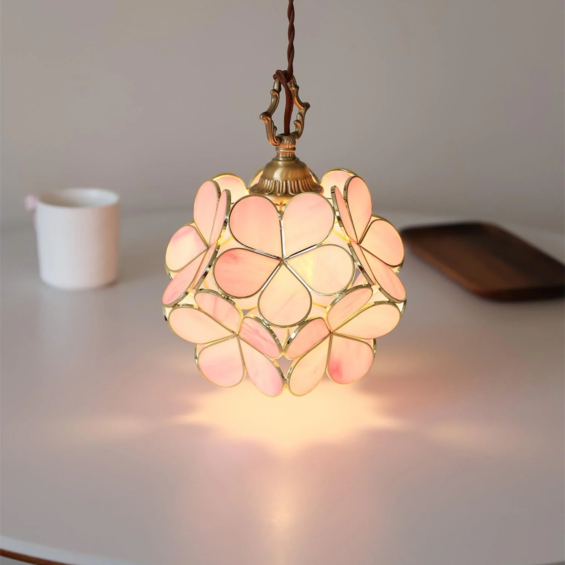 Floyem Flower Arc Pendant Light