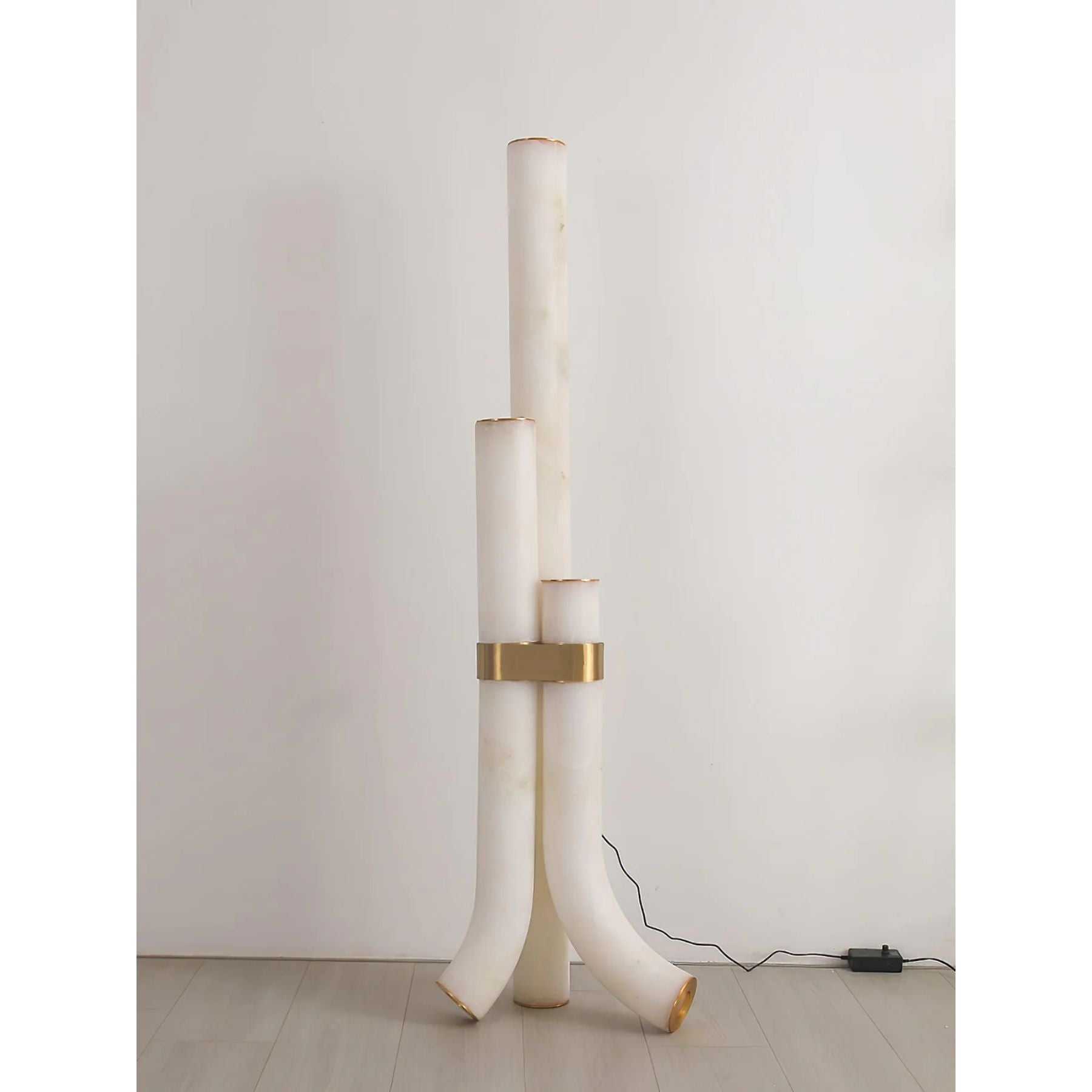 Pylese Triple Alabaster Floor Lamp