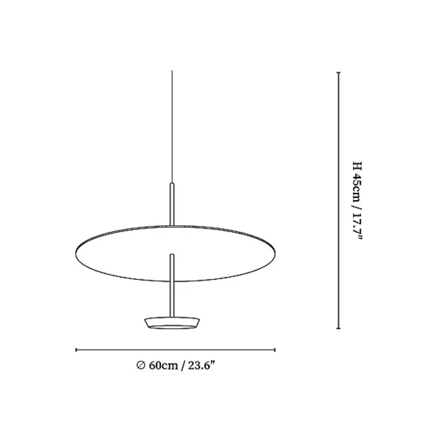 Elisan Disc Pendant Light