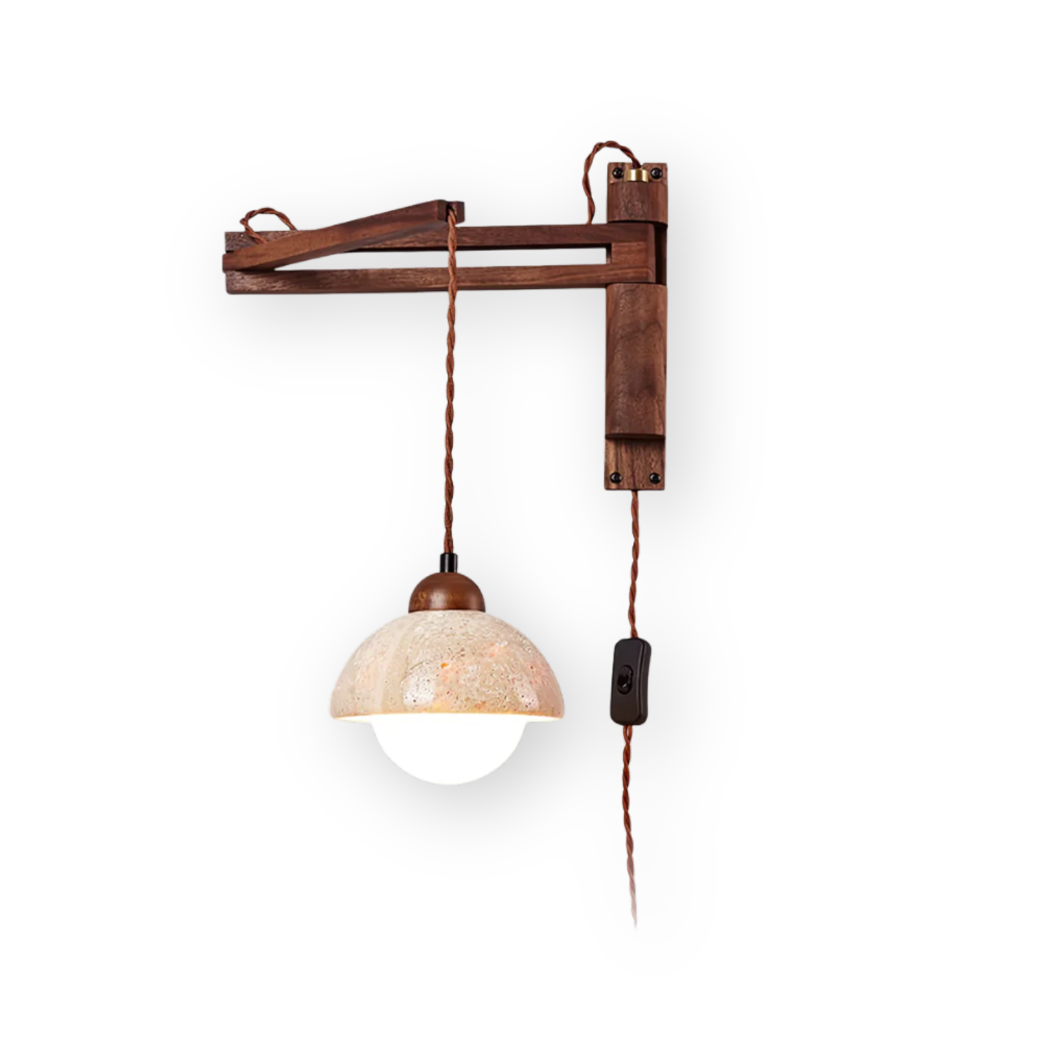 Melinoge Travertine Wall Light