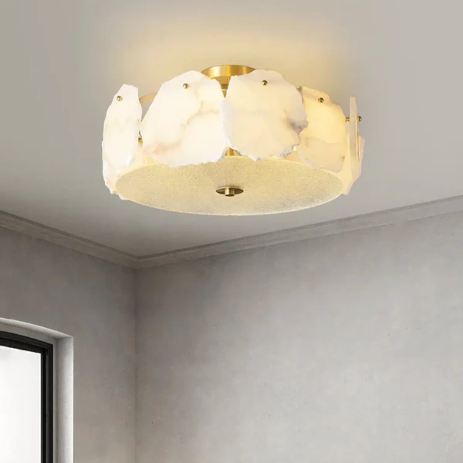 Morefa Alabaster Ceiling Light