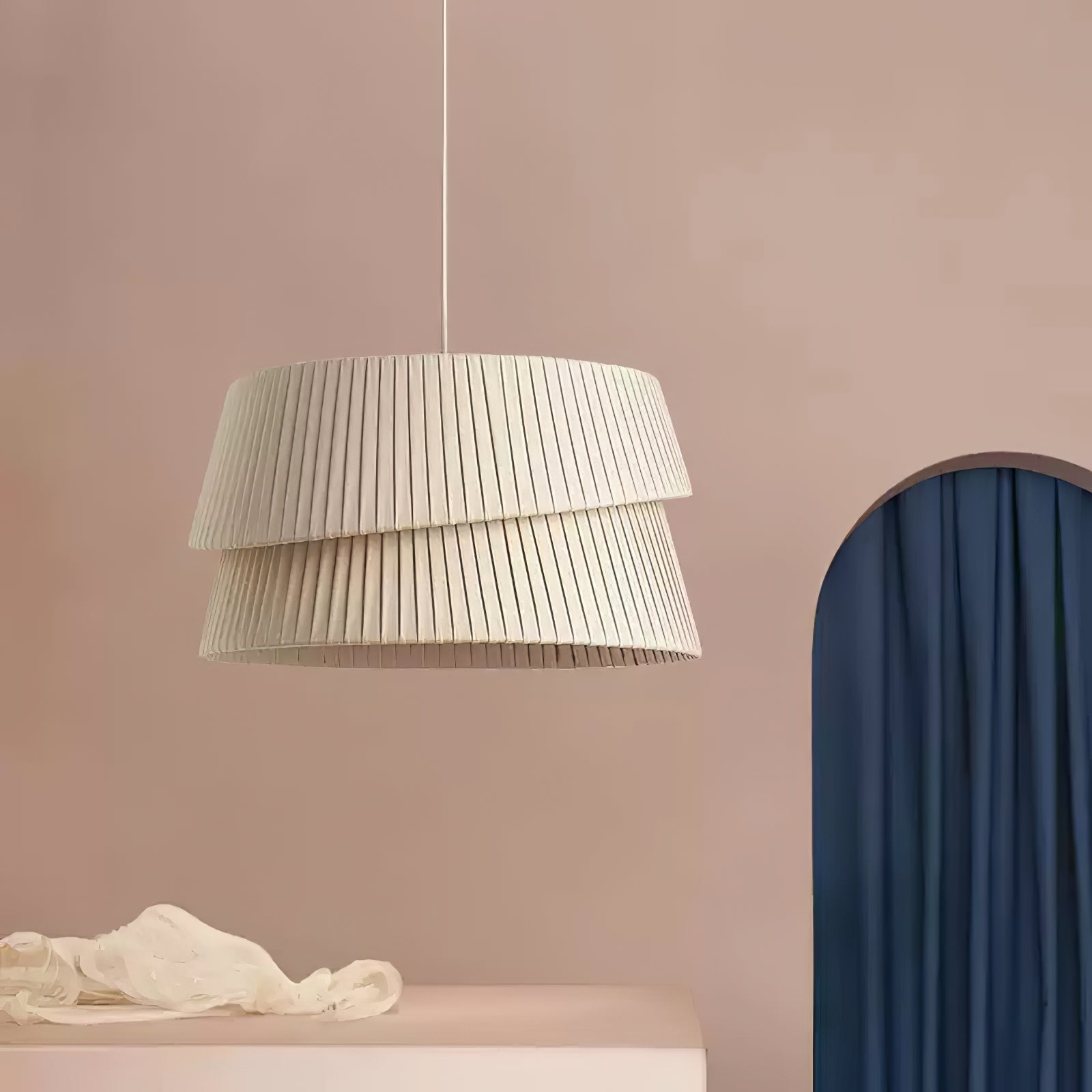 Melo Twist Japandi Pendant Light